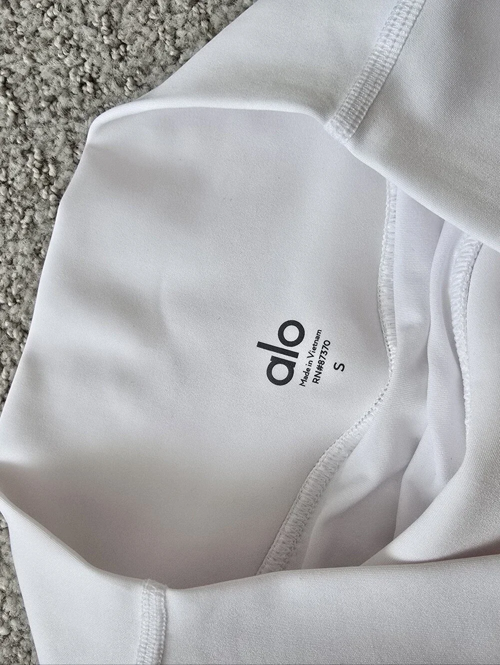ALO Grant Slam white tennis Skirt